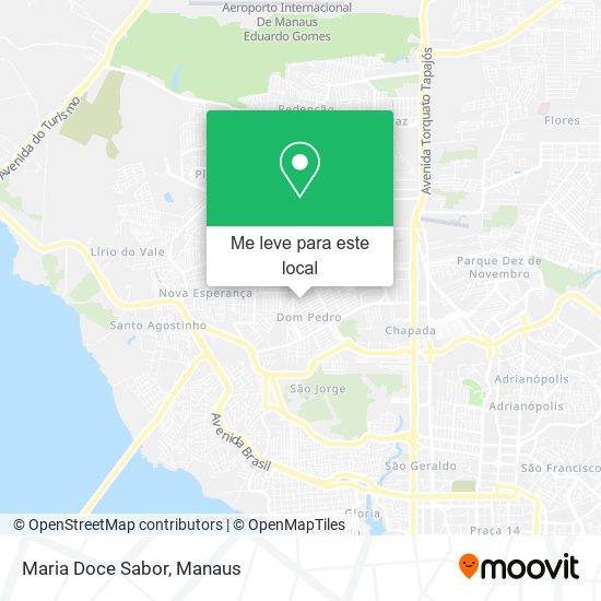 Maria Doce Sabor mapa