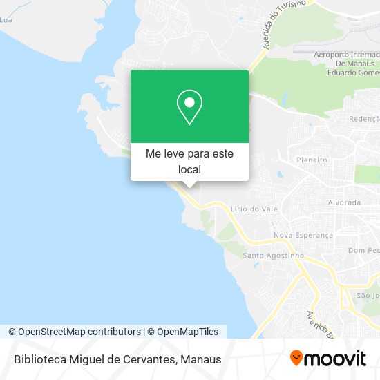 Biblioteca Miguel de Cervantes mapa