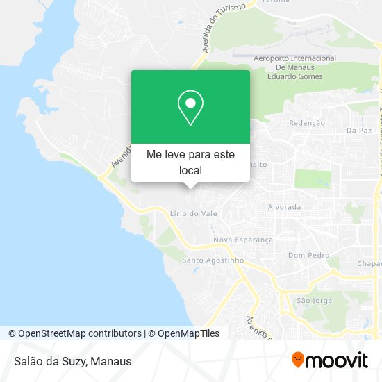 Salão da Suzy mapa