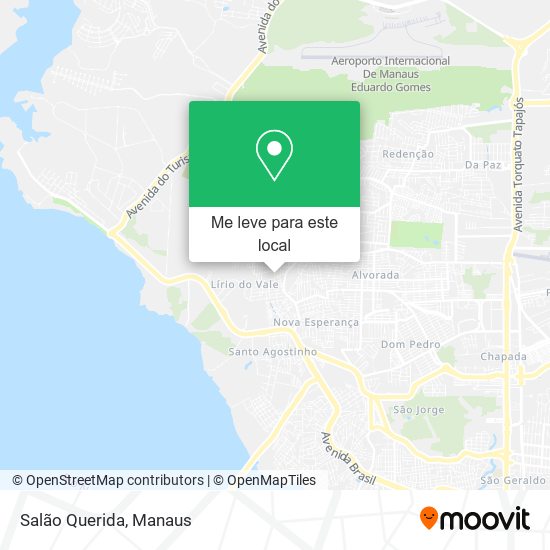Salão Querida mapa
