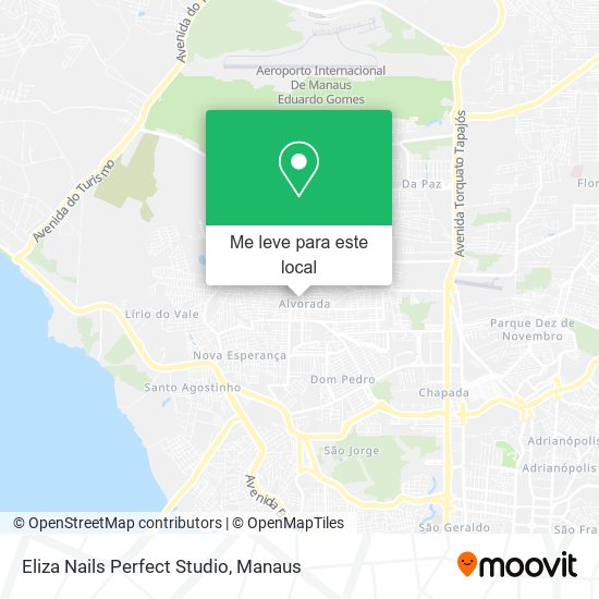 Eliza Nails Perfect Studio mapa