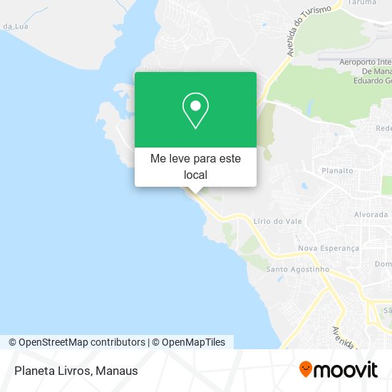 Planeta Livros mapa
