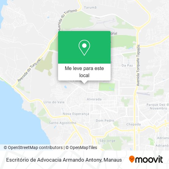 Escritório de Advocacia Armando Antony mapa