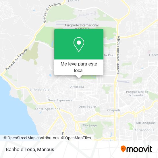 Banho e Tosa mapa