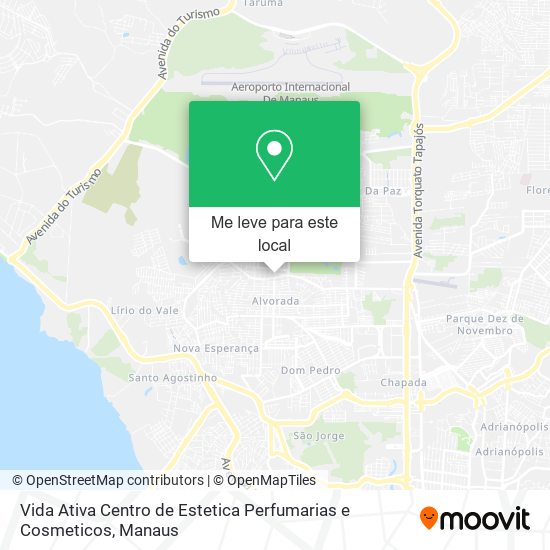 Vida Ativa Centro de Estetica Perfumarias e Cosmeticos mapa