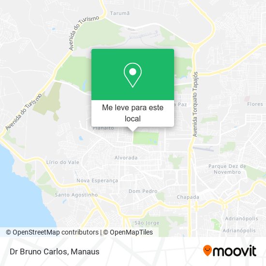 Dr Bruno Carlos mapa