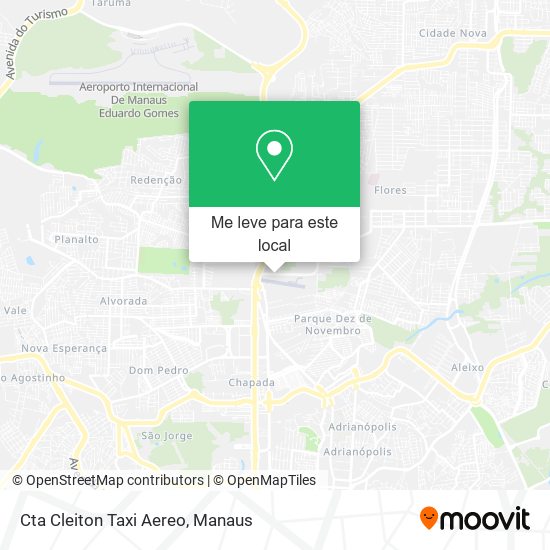 Cta Cleiton Taxi Aereo mapa
