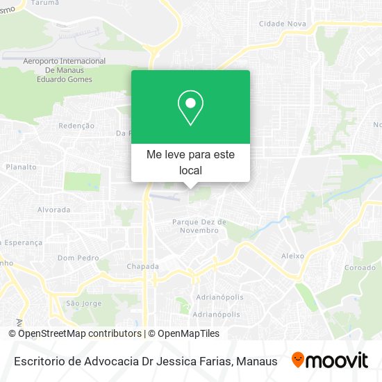 Escritorio de Advocacia Dr Jessica Farias mapa