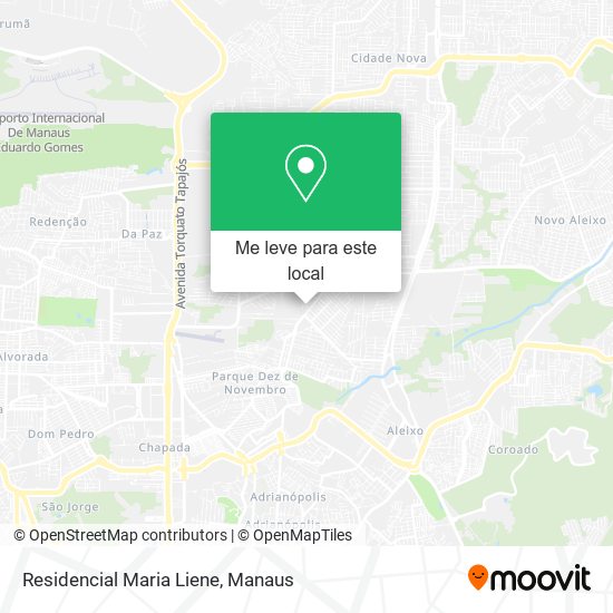 Residencial Maria Liene mapa