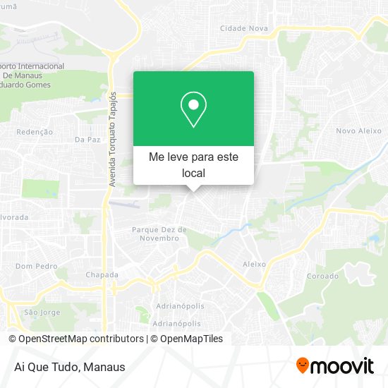 Ai Que Tudo mapa