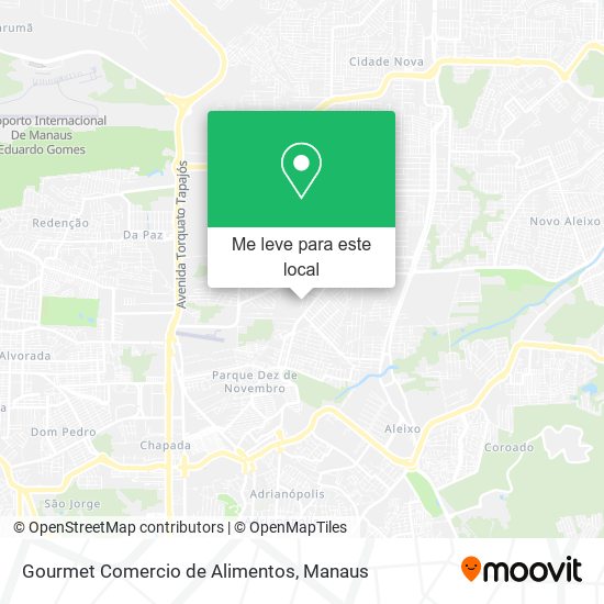 Gourmet Comercio de Alimentos mapa
