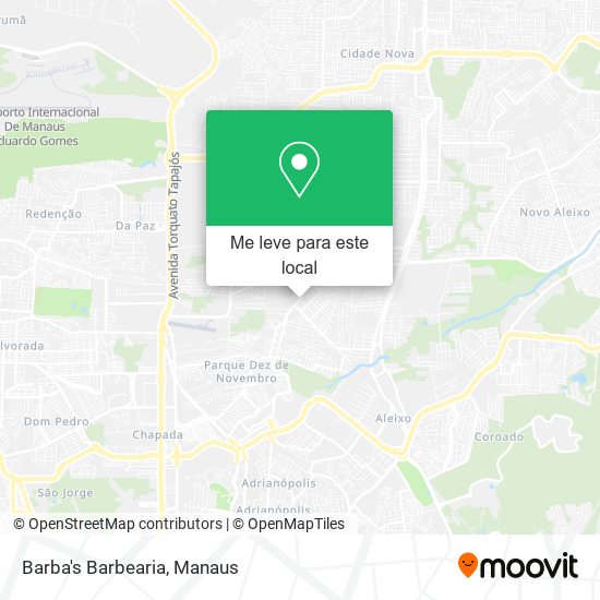 Barba's Barbearia mapa