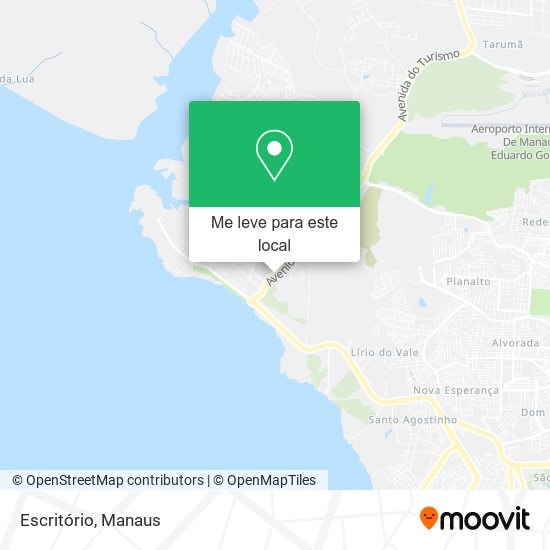 Escritório mapa