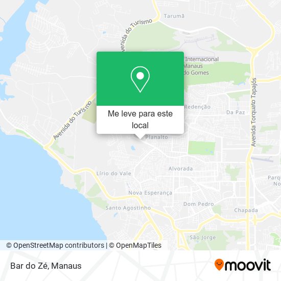Bar do Zé mapa