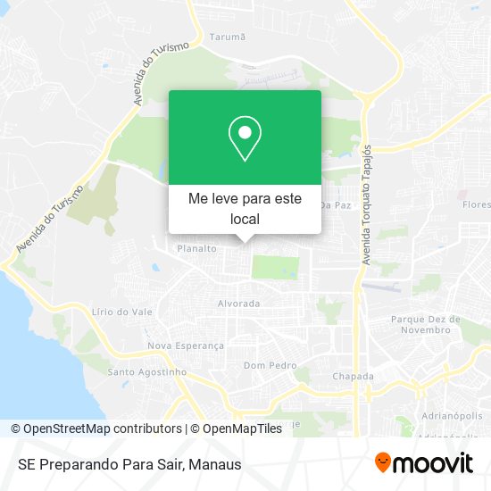 SE Preparando Para Sair mapa