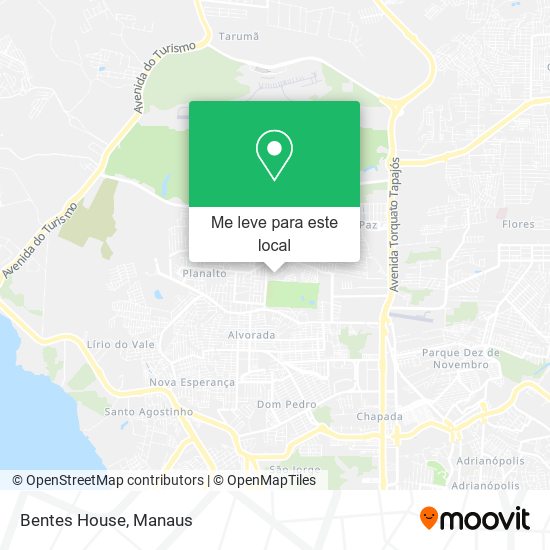 Bentes House mapa