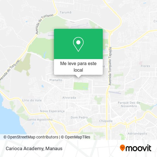 Carioca Academy mapa