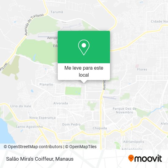 Salão Mira's Coiffeur mapa