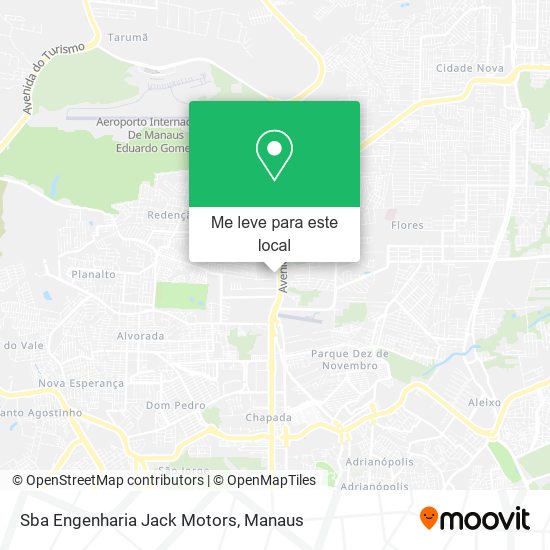 Sba Engenharia Jack Motors mapa