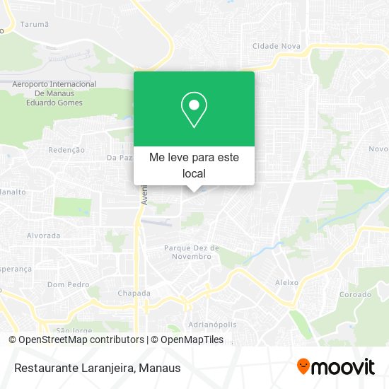 Restaurante Laranjeira mapa