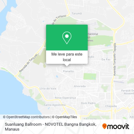 Suanluang Ballroom - NOVOTEL Bangna Bangkok mapa