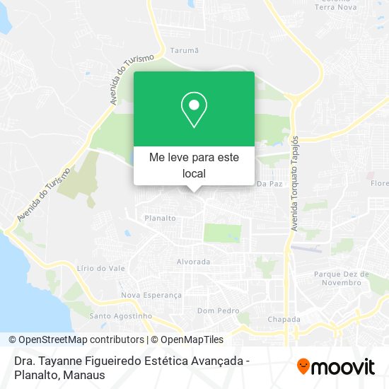 Dra. Tayanne Figueiredo Estética Avançada - Planalto mapa