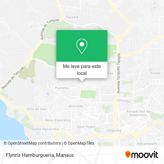 Flynn's Hamburgueria mapa