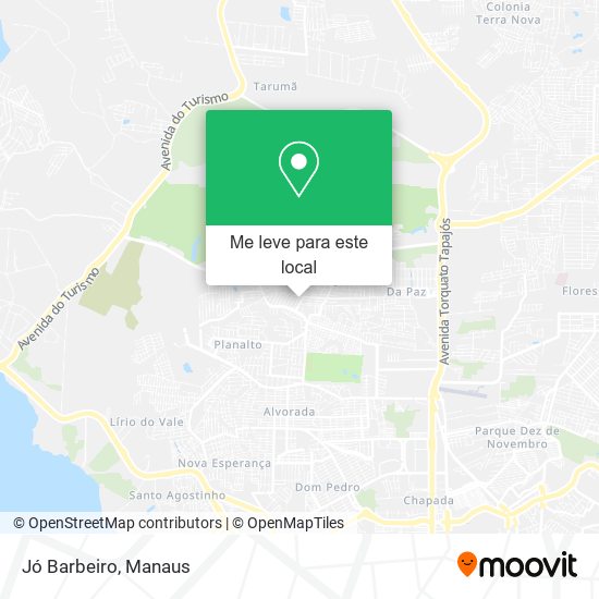 Jó Barbeiro mapa