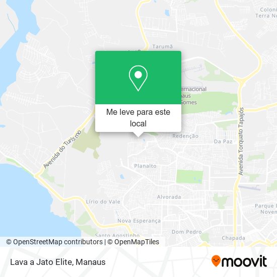 Lava a Jato Elite mapa
