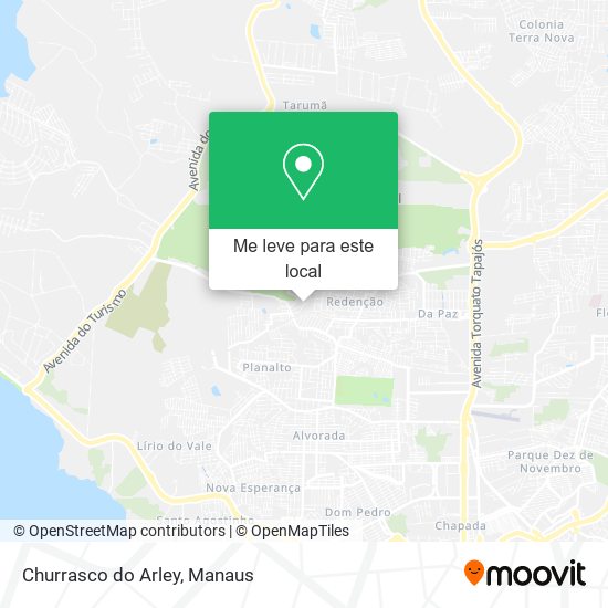 Churrasco do Arley mapa