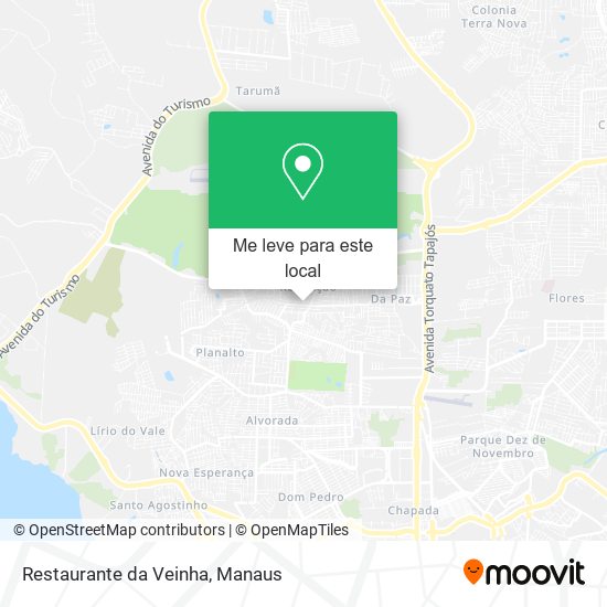 Restaurante da Veinha mapa