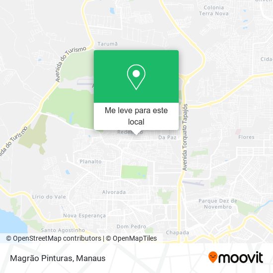 Magrão Pinturas mapa