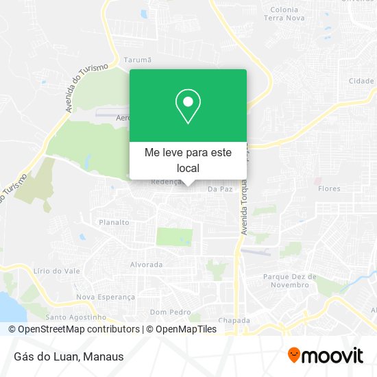 Gás do Luan mapa