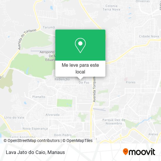 Lava Jato do Caio mapa
