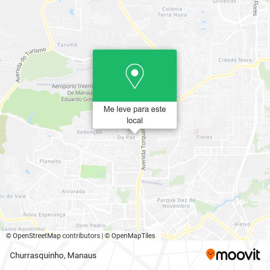 Churrasquinho mapa