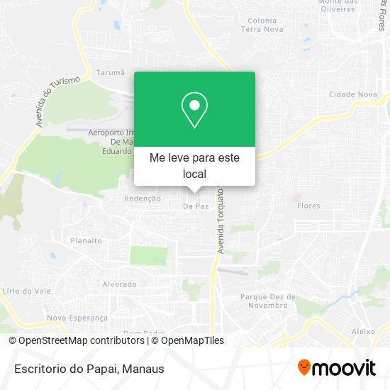 Escritorio do Papai mapa