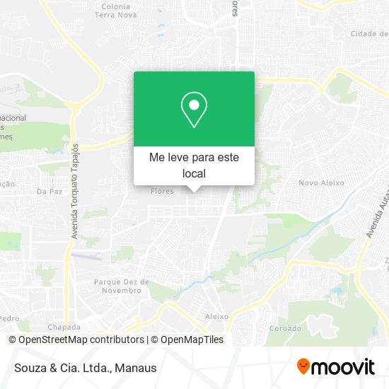 Souza & Cia. Ltda. mapa