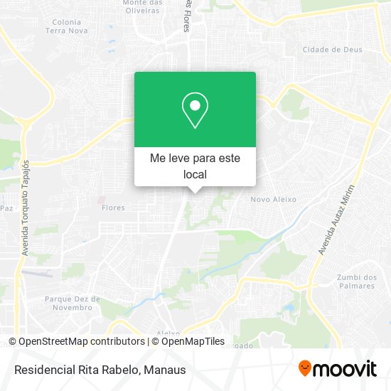 Residencial Rita Rabelo mapa