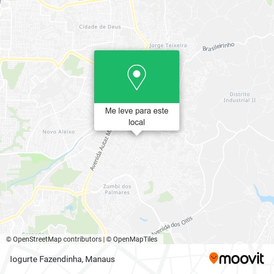 Iogurte Fazendinha mapa
