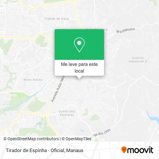 Tirador de Espinha - Oficial mapa