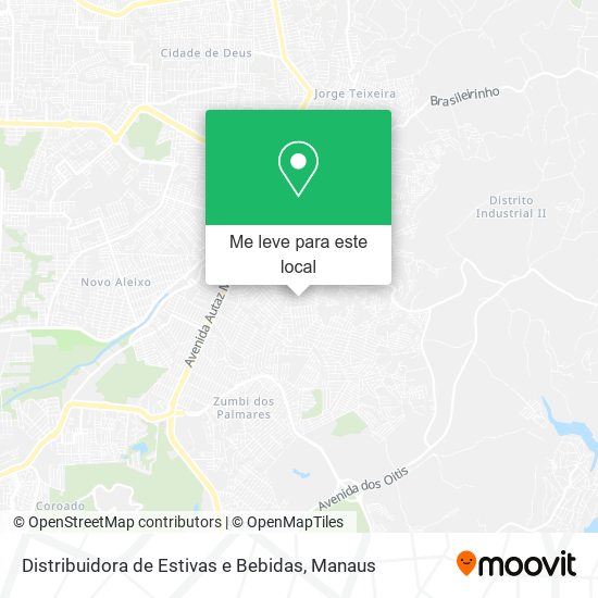 Distribuidora de Estivas e Bebidas mapa