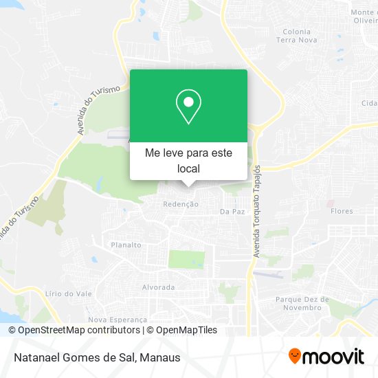 Natanael Gomes de Sal mapa