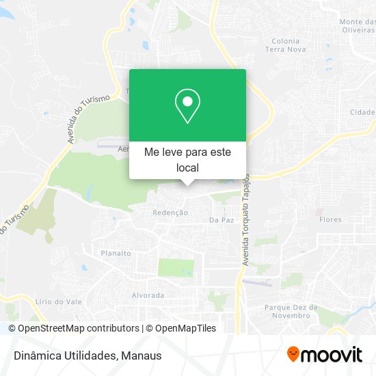 Dinâmica Utilidades mapa