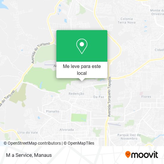 M a Service mapa
