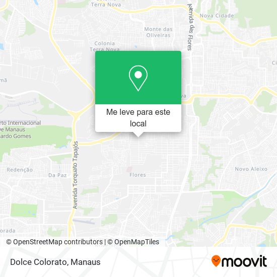 Dolce Colorato mapa