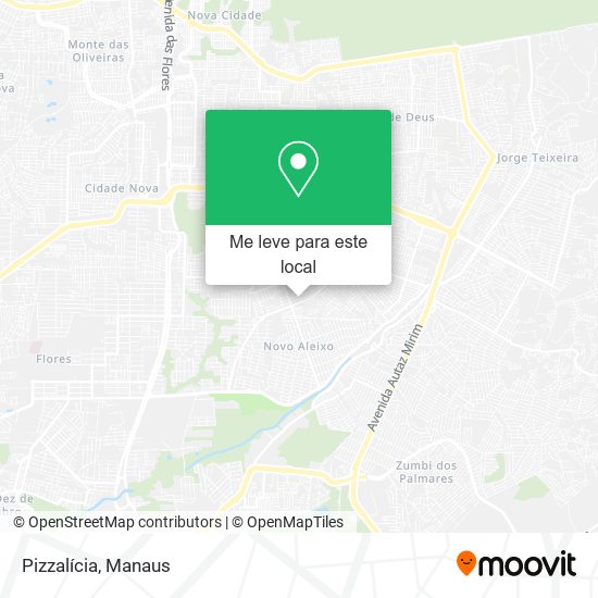 Pizzalícia mapa