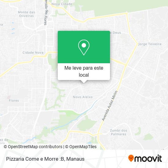 Pizzaria Come e Morre :B mapa