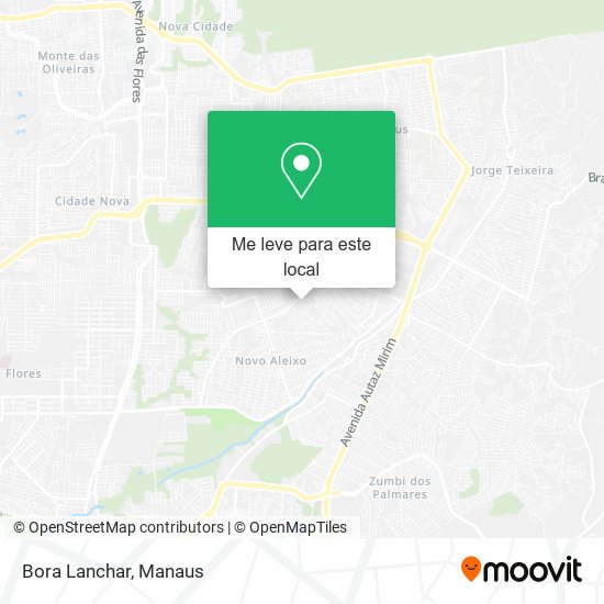 Bora Lanchar mapa