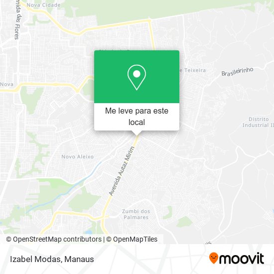 Izabel Modas mapa
