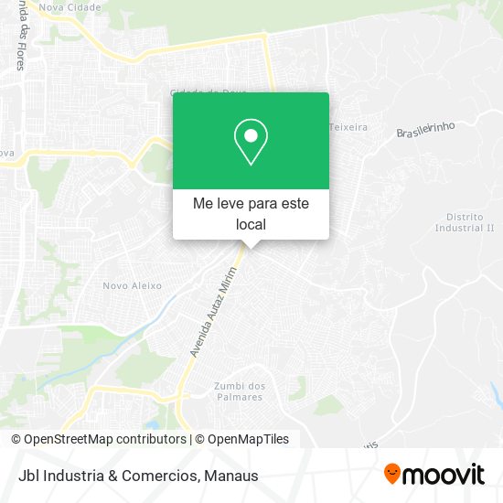Jbl Industria & Comercios mapa